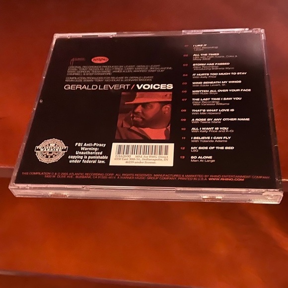 EUC, Gerald Levert’s CD “Voices”was released in 2005, pairing with other Artists - Picture 4 of 6